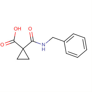 1-Benzylcarbamoyl-cyclopropanecarboxylic acid Structure,196211-13-9Structure