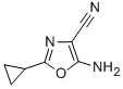 5-Amino-2-cyclopropyl-4-oxazolecarbonitrile Structure,196411-04-8Structure