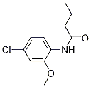 Butanamide, n-(4-chloro-2-methoxyphenyl)- Structure,196866-07-6Structure