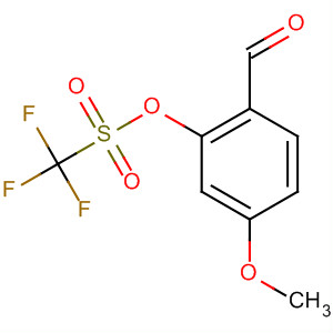 2-Formyl-5-methoxyphenyl trifluoromethanesulfonate Structure,197015-32-0Structure