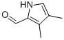 3,4-Dimethyl-1H-pyrrole-2-carboxaldehyde Structure,19713-89-4Structure