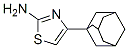 4-(1-Adamantyl)-2-aminothiazole Structure,19735-74-1Structure