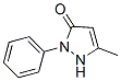 5-Methyl-2-phenyl-1,2-dihydropyrazol-3-one Structure,19735-89-8Structure