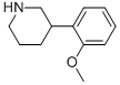 3-(2-Methoxyphenyl)piperidine Structure,19737-63-4Structure