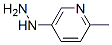 Pyridine, 5-hydrazinyl-2-methyl- Structure,197516-48-6Structure