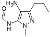 4-Amino-1-methyl-3-propylpyrazole-5-formylamine Structure,19756-62-8Structure