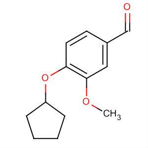 4-Cyclopentyloxy-3-methoxybenzaldehyde Structure,197573-17-4Structure