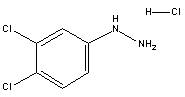 3,4-Dichlorophenylhydrazine hydrochloride Structure,19763-90-7Structure