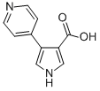 4-(Pyridin-4-yl)-1h-pyrrole-3-carboxylicacid Structure,197774-71-3Structure