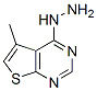 4-Hydrazino-5-methylthieno[2,3-d]pyrimidine Structure,19786-56-2Structure