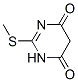 2-Methylthio-4,6-pyrimidinedione Structure,1979-98-2Structure