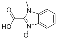 1-Methyl-2-benzimidazolecarboxylic acid 3-oxide Structure,19809-35-9Structure