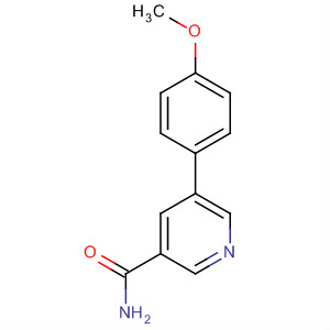 5-(4-Methoxyphenyl)pyridine-3-carboxamide Structure,198345-91-4Structure