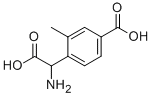 4-[Amino(carboxy)methyl]-3-methylbenzoic acid Structure,198419-90-8Structure