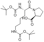 Boc-lys(boc)-pro-oh Structure,198475-99-9Structure