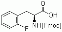 Fmoc-D-phe(2-F)-OH結(jié)構(gòu)式_198545-45-9結(jié)構(gòu)式