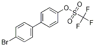 4-Bromobiphenyl-4-yl triflate Structure,198624-12-3Structure