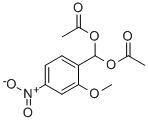 (2-Methoxy-4-nitrophenyl)methanediol diacetate Structure,198821-77-1Structure