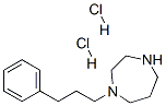 Hexahydro-1-(3-phenylpropyl)-1h-1,4-diazepine dihydrochloride Structure,198895-75-9Structure