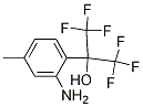 2-(2-Amino-4-methyl-phenyl)-1,1,1,3,3,3-hexafluoro-propan-2-ol Structure,1992-08-1Structure