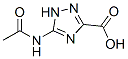 1H-1,2,4-Triazole-3-carboxylic acid, 5-(acetylamino) Structure,199291-95-7Structure