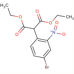 Diethyl(4-bromo-2-nitrophenyl)malonate Structure,199328-34-2Structure