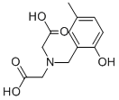 [Carboxymethyl-(2-hydroxy-5-methyl-benzyl)amino]aceticacid Structure,19938-33-1Structure