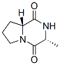 Pyrrolo[1,2-a]pyrazine-1,4-dione, hexahydro-3-methyl-, (3r-trans)- (8ci,9ci) Structure,19943-28-3Structure