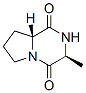 Pyrrolo[1,2-a]pyrazine-1,4-dione, hexahydro-3-methyl-, (3s,8ar)- (9ci) Structure,19943-29-4Structure