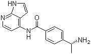 (R)-4-(1-aminoethyl)-n-1h-pyrrolo[2,3-b]pyridin-4-ylbenzamide Structure,199433-58-4Structure