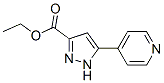 5-Pyridin-4-yl-1(2)h-pyrazole-3-carboxylic acid ethyl ester Structure,19959-81-0Structure