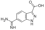 6-Carbamimidoyl-1h-indazole-3-carboxylicacid Structure,199609-47-7Structure