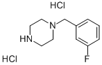 1-(3-Fluoro-benzyl)-piperazine dihydrochloride Structure,199672-04-3Structure