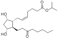 13,14-Dihydro-15-keto prostaglandin f2alpha isopropyl ester Structure,199920-18-8Structure