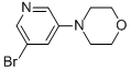 Morpholine, 4-(5-bromo-3-pyridinyl)- Structure,200064-13-7Structure