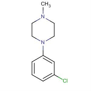 Piperazine, 1-(3-chlorophenyl)-4-methyl- Structure,20011-11-4Structure