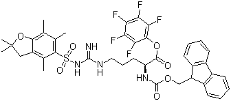 Fmoc-arg(pbf)-opfp結(jié)構(gòu)式_200132-16-7結(jié)構(gòu)式