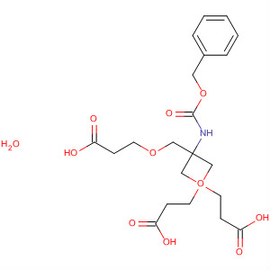 Benzyl n-tris[(2-carboxyethyloxy)methyl]methylcarbamate Structure,200133-16-0Structure