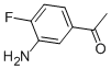 4-Fluoro-3-amino-acetophenone Structure,2002-82-6Structure