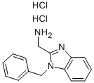 1-Benzyl-1h-benzoimidazol-2-yl-methylamine dihydrochloride Structure,20028-34-6Structure