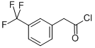 3-(Trifluoromethyl)phenylacetyl chloride Structure,2003-14-7Structure