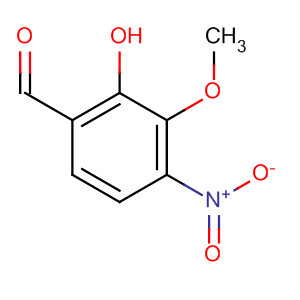 2-Hydroxy-3-methoxy-4-nitrobenzaldehyde Structure,20041-61-6Structure