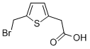 5-(Bromomethyl)-2-thiopheneacetic acid Structure,200418-14-0Structure