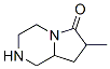 Pyrrolo[1,2-a]pyrazin-6(2h)-one, hexahydro-7-methyl- (9ci) Structure,200418-23-1Structure