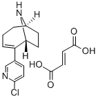 2-(6-Chloro-3-pyridinyl)-9-azabicyclo[4.2.1]non-2-ene fumarate Structure,200432-86-6Structure