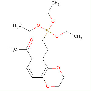 1-[5-(2-Triethoxysilyl-ethyl)-2,3-dihydro-benzo[1,4]dioxin-6-yl]ethanone Structure,200631-17-0Structure