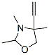 (8ci)-4-乙炔-2,3,4-三甲基-噁唑啉結構式_20116-14-7結構式