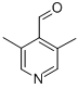 3,5-Dimethyl-4-pyridinecarboxaldehyde Structure,201286-64-8Structure