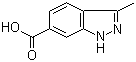 3-Methyl-1h-indazole-6-carboxylic acid Structure,201286-96-6Structure