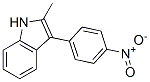 2-Methyl-3-(4-nitrophenyl)indoleStructure,2013-84-5Structure 2-Methyl-3-(4-nitrophenyl)indole Structure,2013-84-5Structure